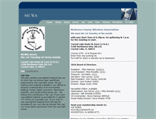 Tablet Screenshot of mcwa.org